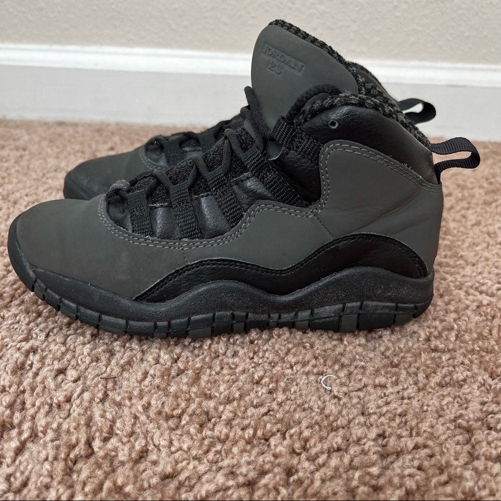 Nike Air Jordan X 10 Shadow Sneakers 13C Toddler Black